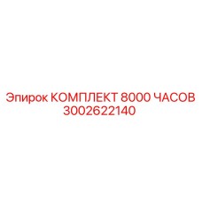 3002622140 КОМПЛЕКТ 8000 ЧАСОВ by Epiroc