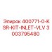 3003795480 400771-0-KSR-KIT-INLET-VLV Epiroc