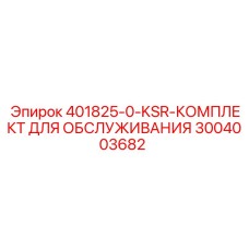 3004003682 401825-0-KSR-КОМПЛЕКТ ДЛЯ ОБСЛУЖИВАНИЯ Epiroc