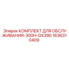1636310409 КОМПЛЕКТ ДЛЯ ОБСЛУЖИВАНИЯ-300H-GX390 Epiroc