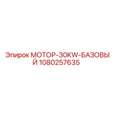 1080257635 МОТОР-30KW-БАЗОВЫЙ Epiroc