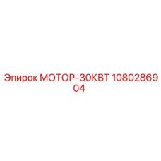 1080286904 МОТОР-30КВТ Epiroc