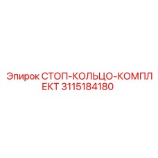 3115184180 СТОП-КОЛЬЦО-КОМПЛЕКТ Epiroc