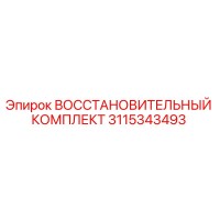 3115343493 ВОССТАНОВИТЕЛЬНЫЙ КОМПЛЕКТ - Epiroc