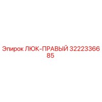 3222336685 ЛЮК-ПРАВЫЙ Epiroc