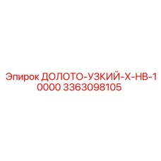 3363098105 ДОЛОТО-УЗКИЙ-X-HB-10000 Эпирок