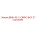 3701203000 EMB-43-C-OMPO-BOX Epiroc