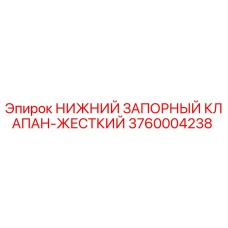 3760004238 НИЖНИЙ ЗАПОРНЫЙ КЛАПАН-ЖЕСТКИЙ Epiroc