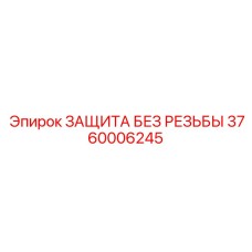 3760006245 ЗАЩИТА БЕЗ РЕЗЬБЫ Epiroc