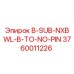 3760011226 B-SUB-NXBWL-B-TO-NO-PIN Epiroc