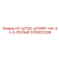3760011338 HT-ШТОК-ШТИФТ-НА-3-1-2-ПОЛЫЙ Epiroc