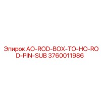 3760011986 AO-ROD-BOX-TO-HO-ROD-PIN-SUB Epiroc