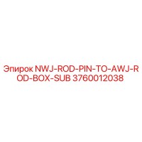 3760012038 NWJ-ROD-PIN-TO-AWJ-ROD-BOX-SUB Epiroc