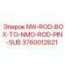 3760012621 NW-ROD-BOX-TO-NMO-ROD-PIN-SUB Epiroc