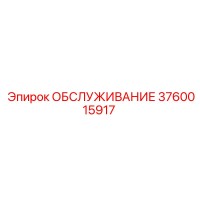 3760015917 ОБСЛУЖИВАНИЕ Epiroc