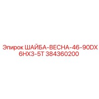384360200 ШАЙБА-ВЕСНА-46-90DX6HX3-5T Epiroc
