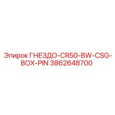3862648700 ГНЕЗДО-CR50-BW-CSG-BOX-PIN Epiroc