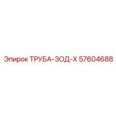 57604688 ТРУБА-3ОД-Х Epiroc