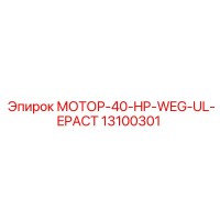 13100301 МОТОР-40-HP-WEG-UL-EPACT Epiroc