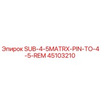 45103210 SUB-4-5MATRX-PIN-TO-4-5-REM Epiroc