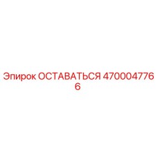 4700047766 ОСТАВАТЬСЯ Epiroc