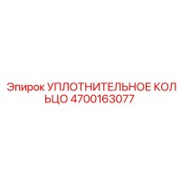 4700163077 УПЛОТНИТЕЛЬНОЕ КОЛЬЦО Epiroc