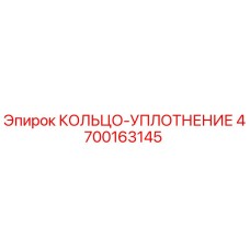 4700163145 КОЛЬЦО-УПЛОТНЕНИЕ Epiroc