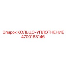 4700163146 КОЛЬЦО-УПЛОТНЕНИЕ Epiroc