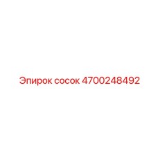 4700248492 Сосок Эпирок / Epiroc