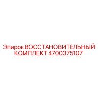 4700375107 ВОССТАНОВИТЕЛЬНЫЙ КОМПЛЕКТ Epiroc
