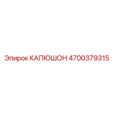 4700379315 КАПЮШОН Epiroc