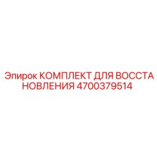 4700379514 КОМПЛЕКТ ДЛЯ ВОССТАНОВЛЕНИЯ Epiroc