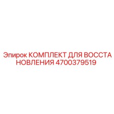 4700379519 КОМПЛЕКТ ДЛЯ ВОССТАНОВЛЕНИЯ Epiroc
