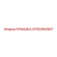 4700384907 Cover Epiroc