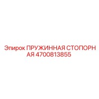 4700813855 ПРУЖИННАЯ СТОПОРНАЯ Epiroc