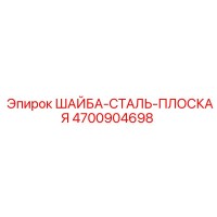 4700904698 ШАЙБА-СТАЛЬ-ПЛОСКАЯ Epiroc