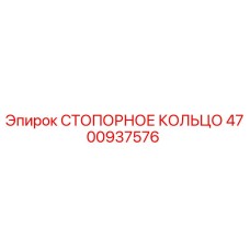 4700937576 СТОПОРНОЕ КОЛЬЦО Epiroc