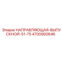 4700950646 НАПРАВЛЯЮЩАЯ-ВЫПУСКНОЙ-51-75 Epiroc