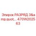 470W202563 РАЗРЯД 3
