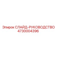 4730004396 СЛАЙД-РУКОВОДСТВО Epiroc