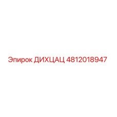 4812018947 ДИХЦАЦ Epiroc