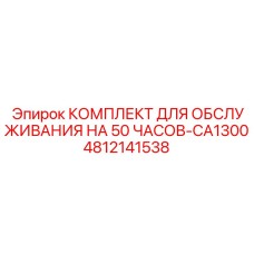 4812141538 КОМПЛЕКТ ДЛЯ ОБСЛУЖИВАНИЯ НА 50 ЧАСОВ-CA1300 Epiroc