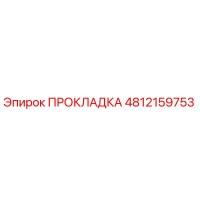 4812159753 ПРОКЛАДКА Epiroc