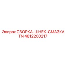 4812200217 СБОРКА-ШНЕК-СМАЗКАTN Epiroc