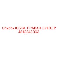 4812243393 ЮБКА-ПРАВАЯ-БУНКЕР Epiroc