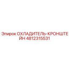 4812315531 ОХЛАДИТЕЛЬ-КРОНШТЕЙН Epiroc