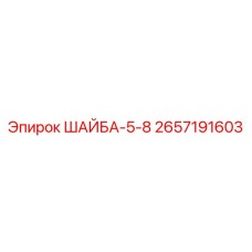 2657191603 ШАЙБА-5-8 Epiroc