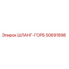 50691898 ШЛАНГ-ГОРБ Epiroc