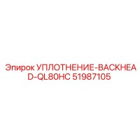 51987105 УПЛОТНЕНИЕ-BACKHEAD-QL80HC Epiroc
