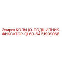 51999068 КОЛЬЦО-ПОДШИПНИК-ФИКСАТОР-QL60-64 Epiroc